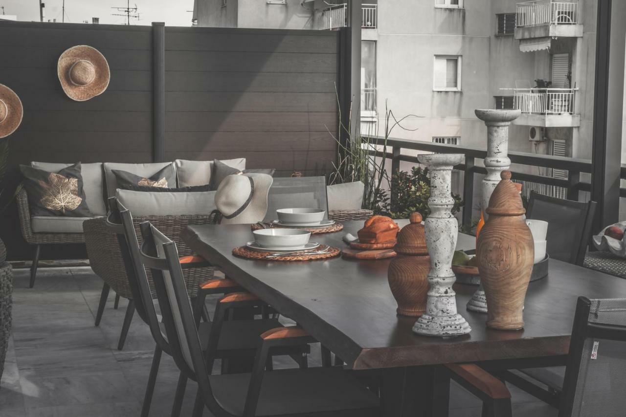 Sea View Super Romantic Apartment Афины Экстерьер фото