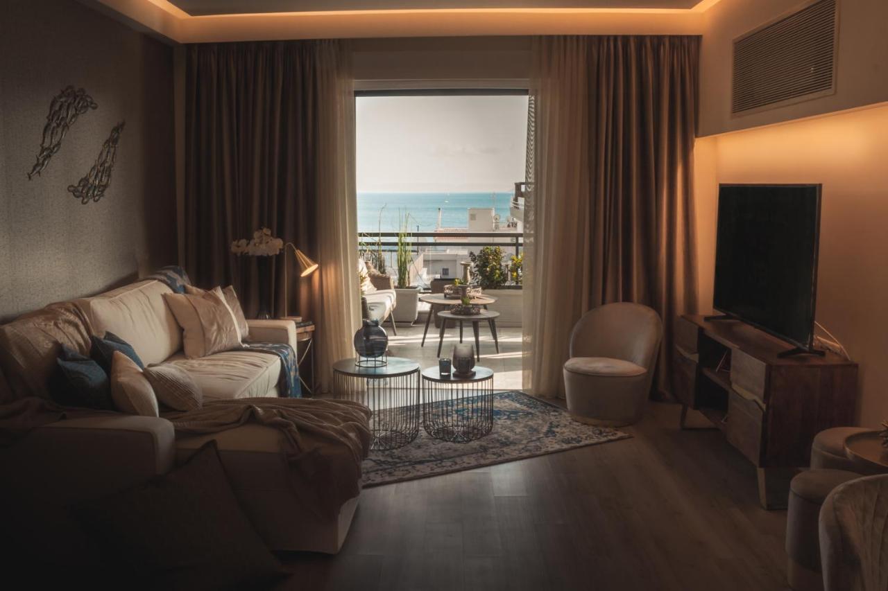 Sea View Super Romantic Apartment Афины Экстерьер фото